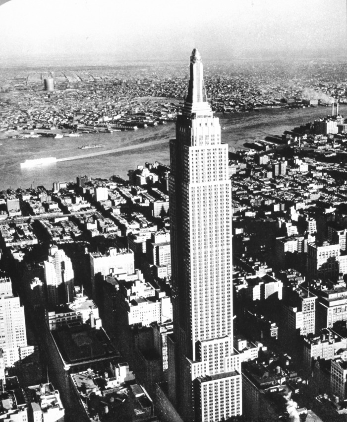 1931 Empire State Building opens in New York City. At a height 1,250 