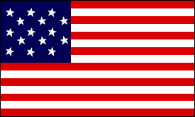 American Flag of 15 Stripes