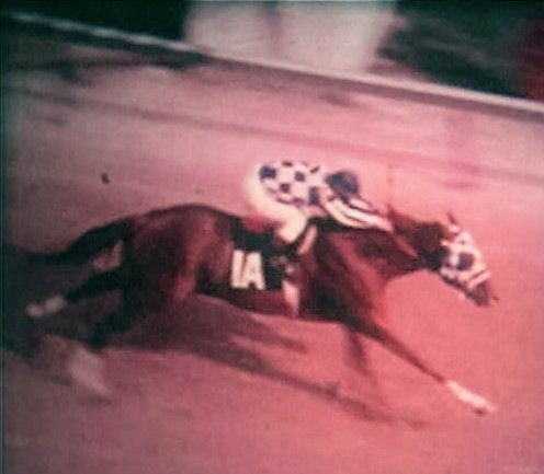 Secretariat with record-setting win at the 1973 Kentucky Derby