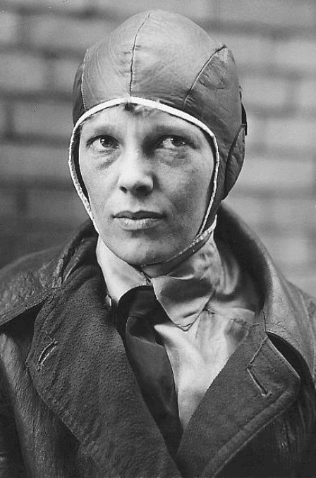 Earhart just prior to flight