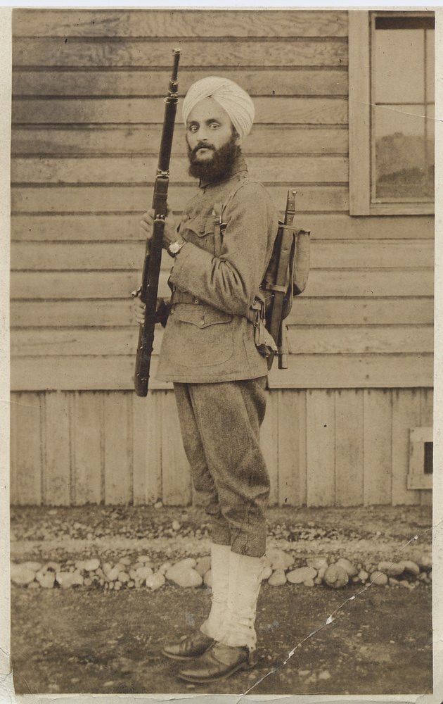 Bhagat Singh Thind in his U.S. Army Uniform (1918)