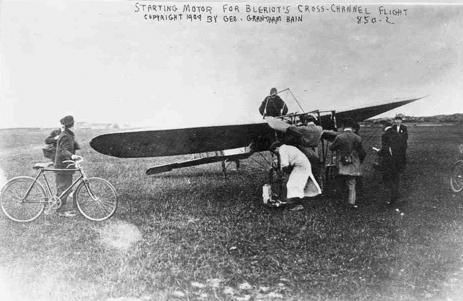 First Airplane Flight Across the English Channel