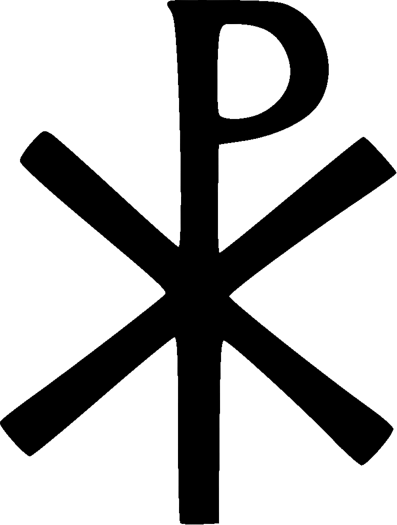 Chi-Rho symbol for Christos