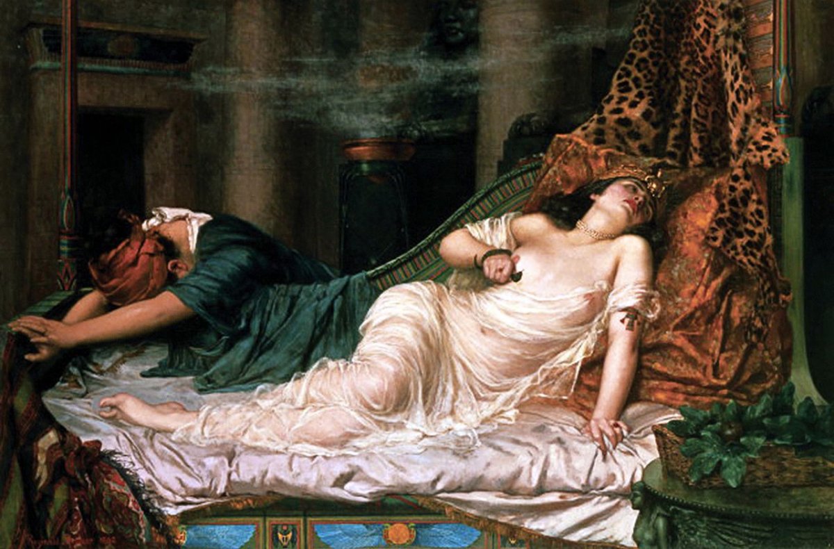 Cleopatra Commits Suicide