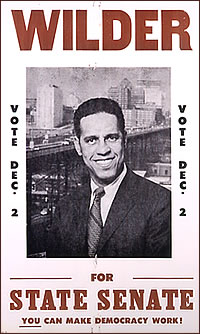 1969 State Senate campaign poster