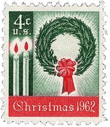 First U.S. Christmas Stamps