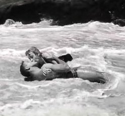 Burt Lancaster and Deborah Kerr in the film From Here to Eternity (1953)