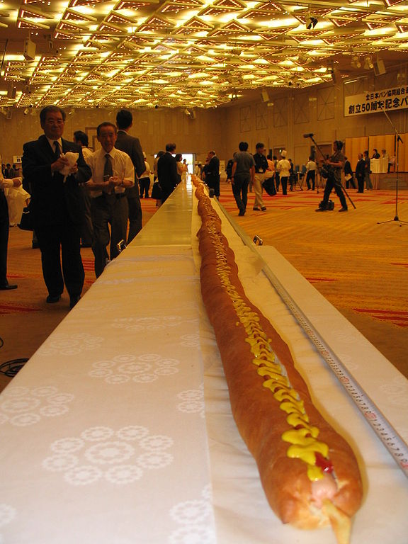 World's Longest Hot Dog