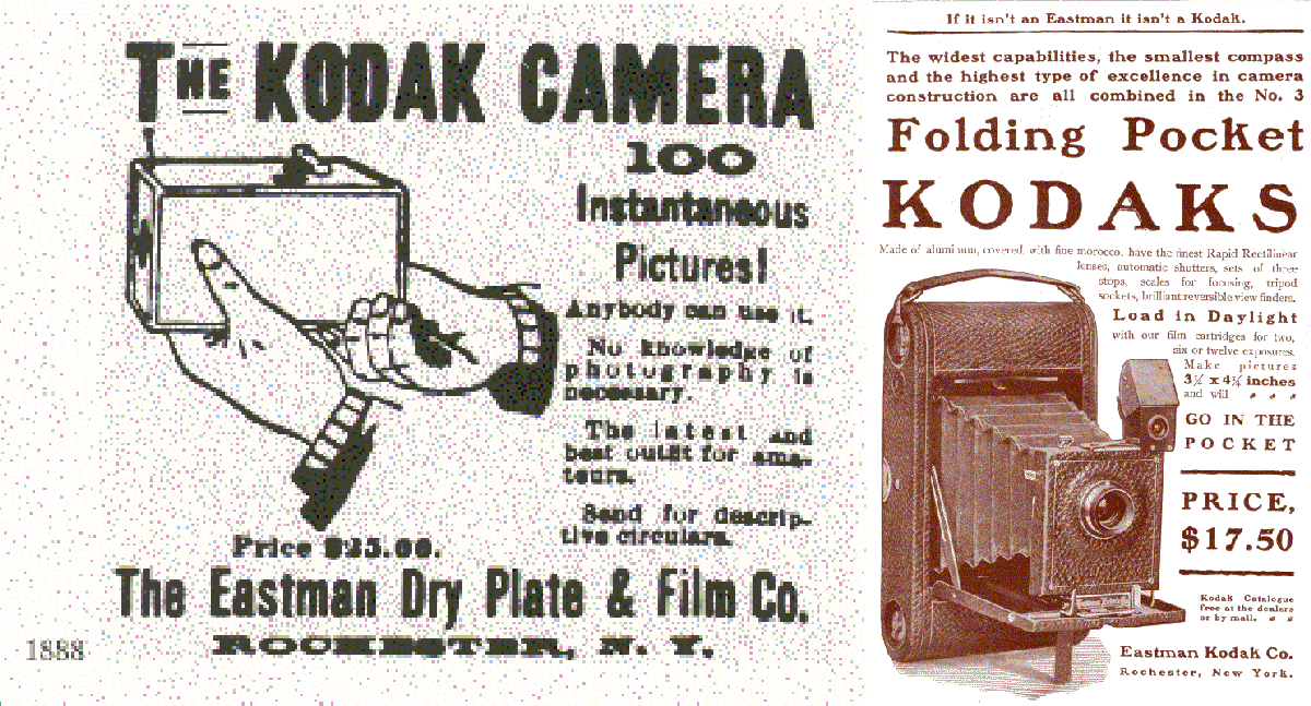 Ads from 1888 and 1900