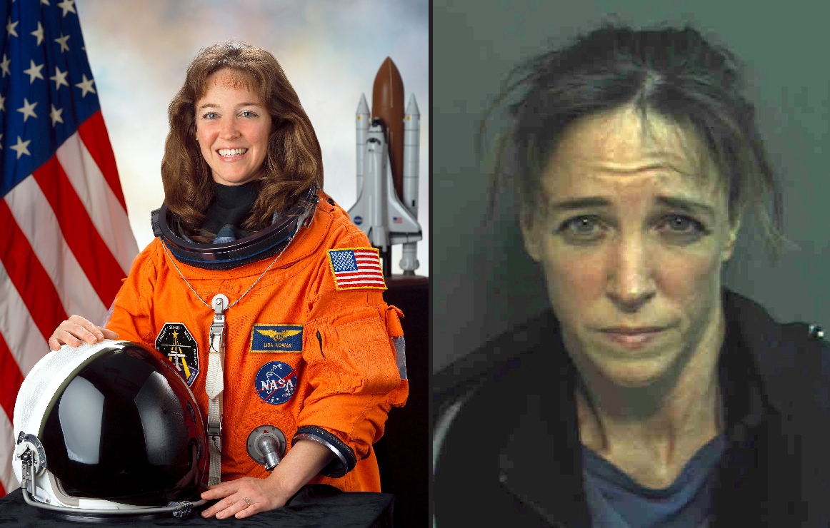 Lisa Nowak, astronaut and mugshot