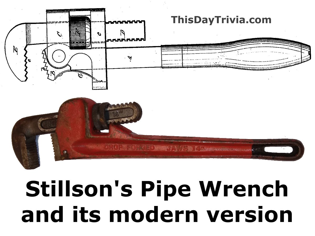 Pipe Wrench Patented