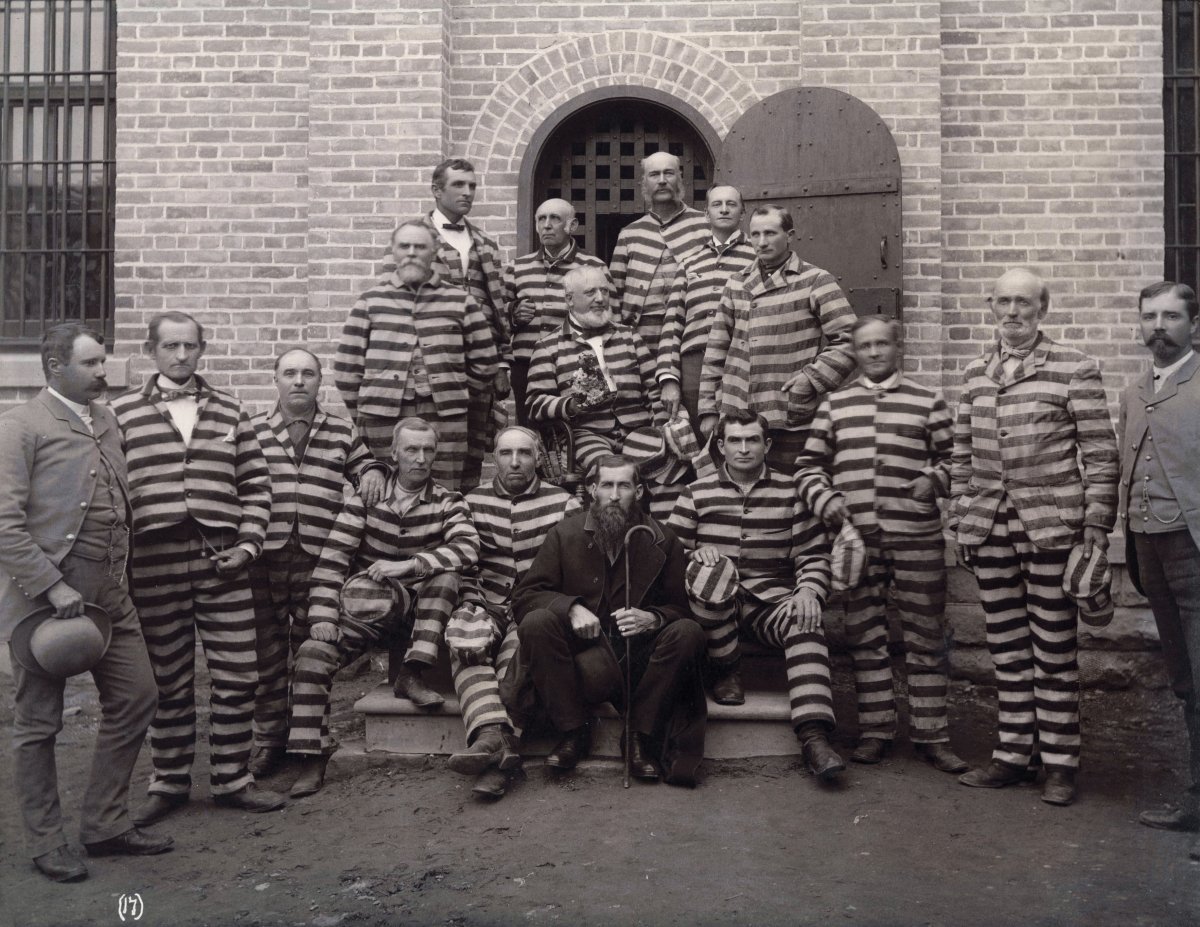 Mormon polygamists in prison at the Utah Penitentiary