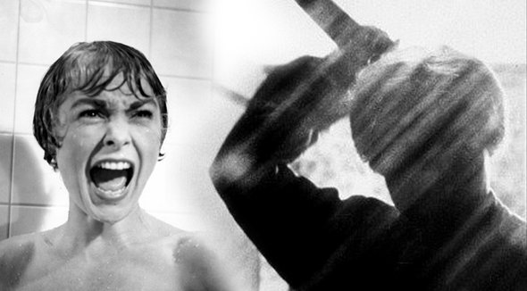 Janet Leigh in Psycho Shower Scene