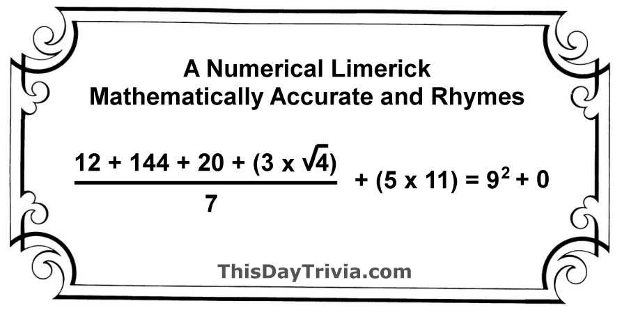 Mathematical Limerick