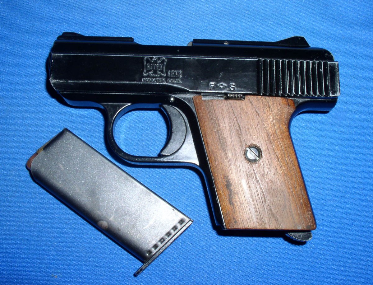 Raven Arms MP-25, one of the first low-cost guns
