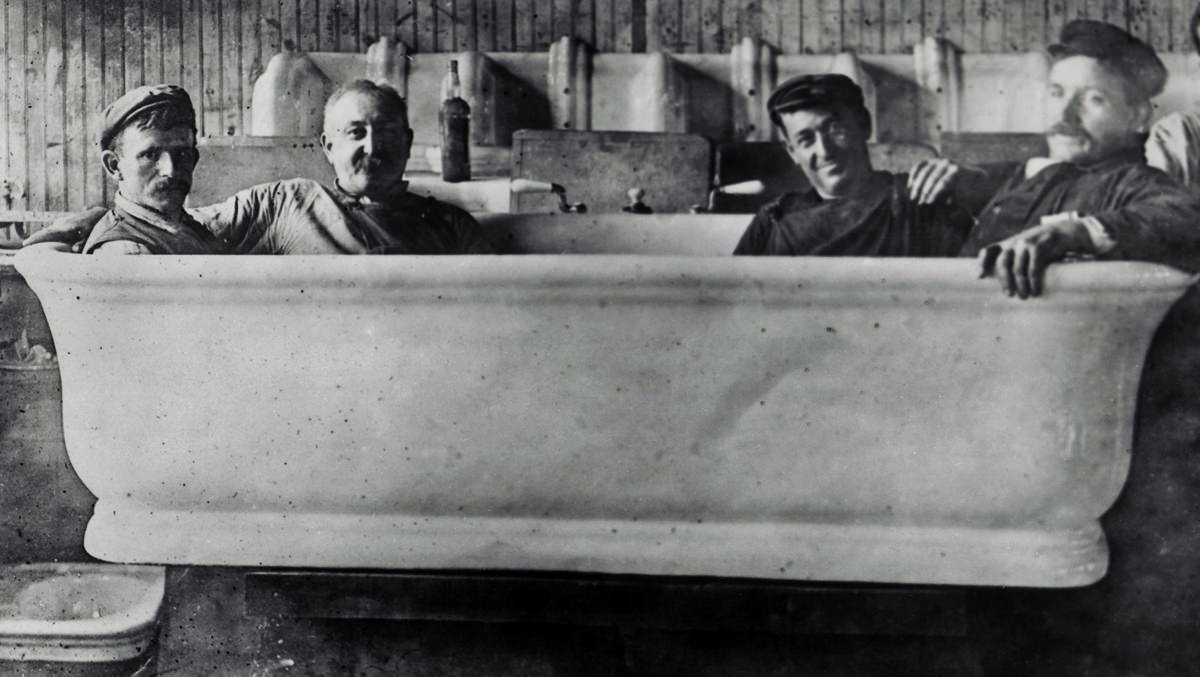 The tub built for Taft's trip to the Panama Canal