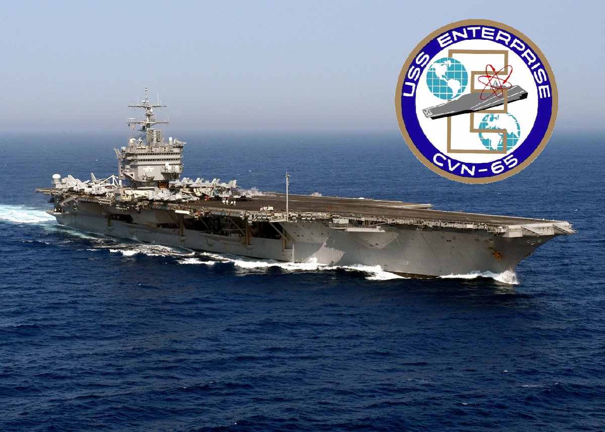 USS Enterprise underway in 2004