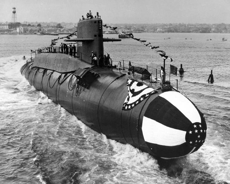 First U.S. Ballistic-Missile Submarine