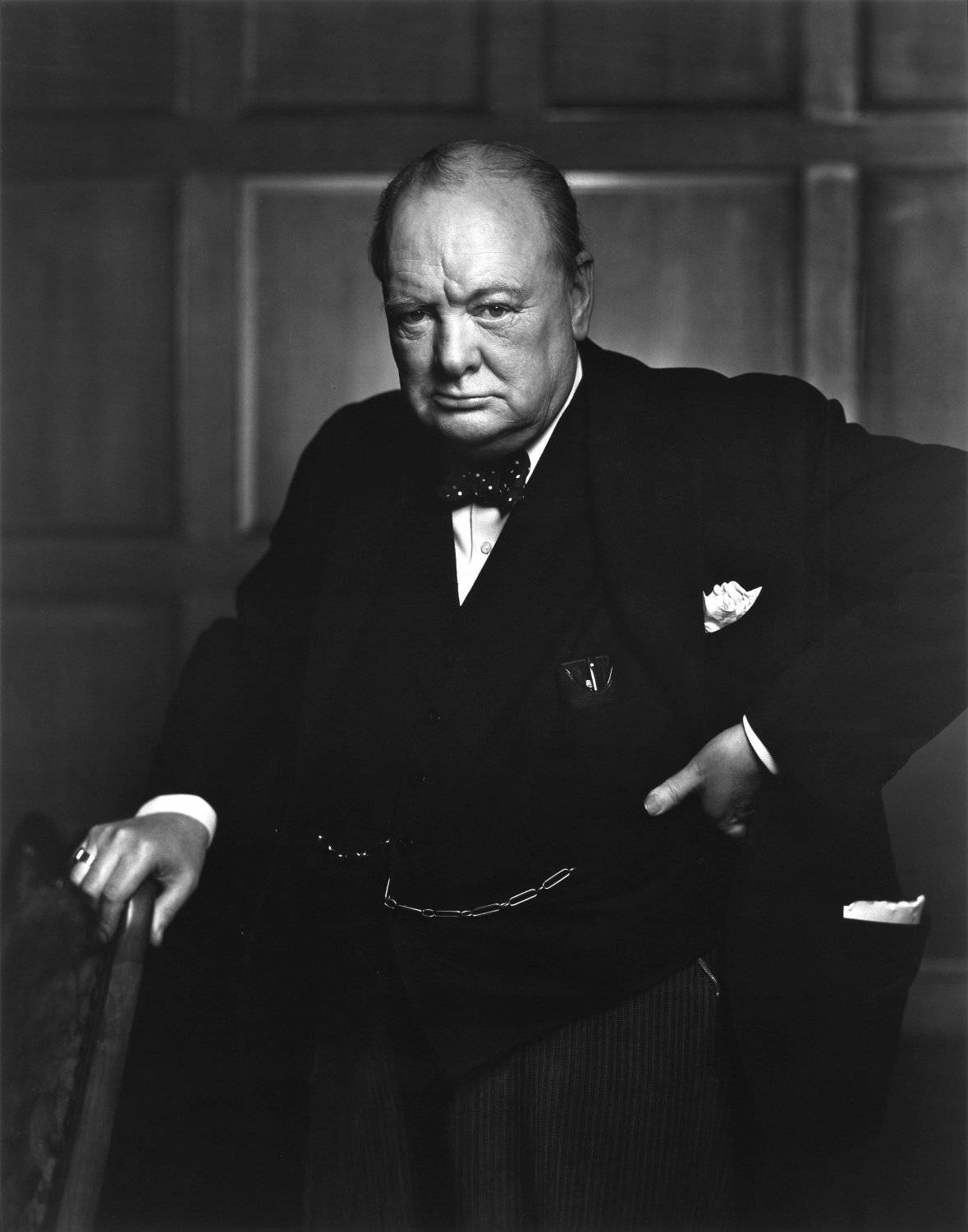 Churchill Resigns