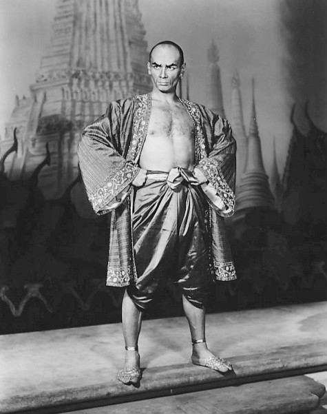Yul Brynner in the original production of The King and I (1954)
