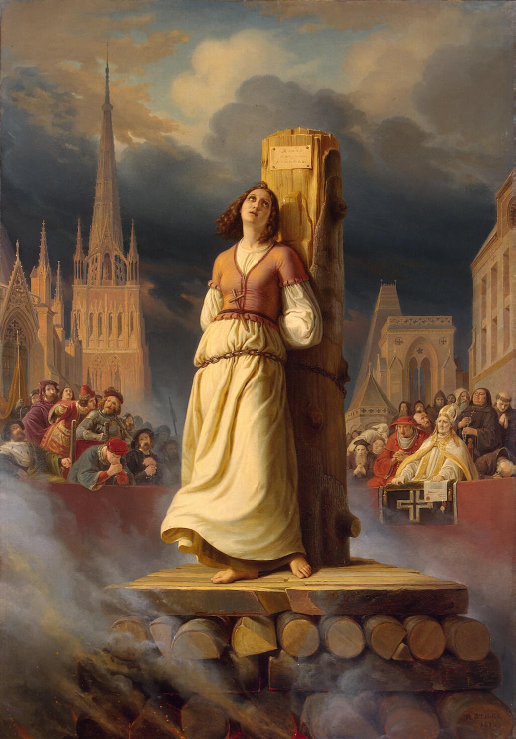 Joan of Arc Burned at the Stake