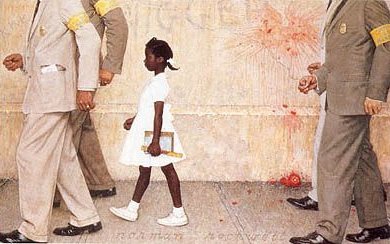 The Problem We All Live With - Norman Rockwell, 1964
