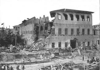 The Sultan's harem after the bombardment