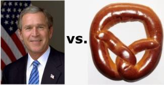 Bush vs. Pretzel