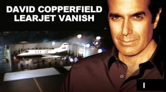 David Copperfield Vanishes a Learjet