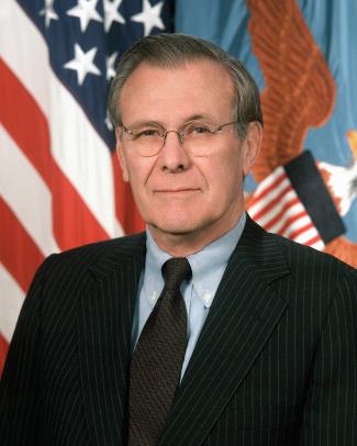 Donald Rumsfeld Becomes Youngest U.S. Secretary of Defense