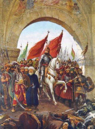 Mehmed II's entry into Constantinople, by Fausto Zonaro