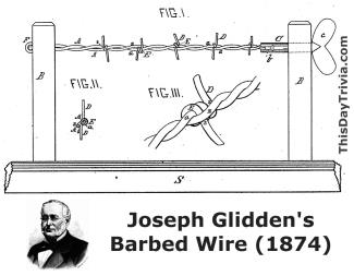 First Practical Barbed Wire