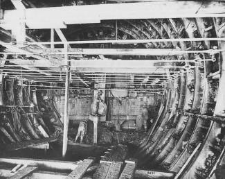 Holland Tunnel under construction in 1923