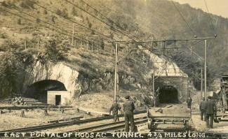 First Major U.S. Railroad Tunnel
