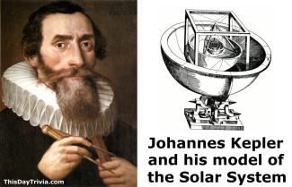 Johannes Kepler and his model of the Solar System