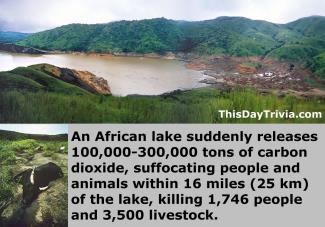 Lake Emissions Kill 1,746 Villagers