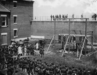Lincoln Assassination Conspirators Hanged