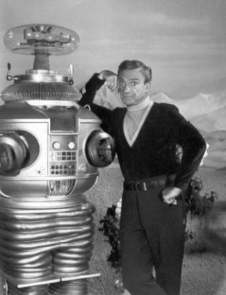 Bob May as the Robot