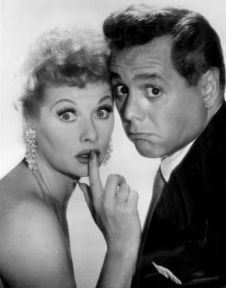 Desi with wife Lucille Ball