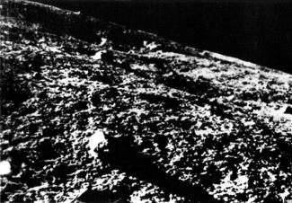 First photo taken from Moon's surface