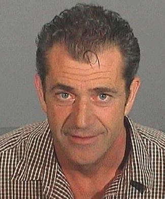 Mel Gibson mugshot