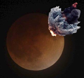 Moon Explodes