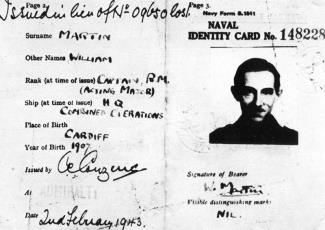 ID of fictitious Captain Martin