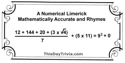 Mathematical Limerick