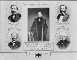 Five Founders of the Red Cross
