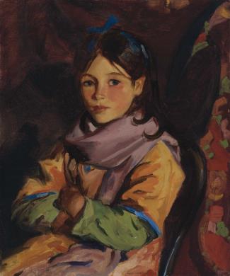 Mary Agnes, by Robert Henri (1924)