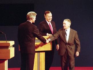 Ross Perot in Presidential Debate (October 1992)