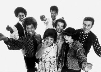 Sly and the Family Stone (Sly Stone second from left)
