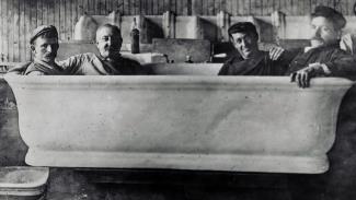 The tub built for Taft's trip to the Panama Canal