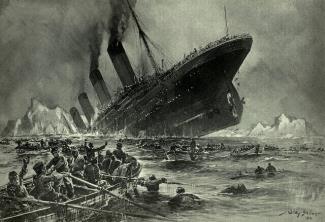 Titanic by Willy Stöwer